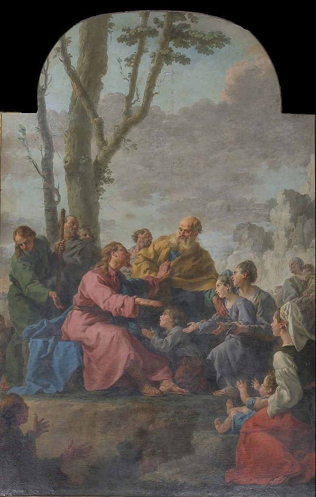Cristo e i bambini, 1775 - Conservation of Religious and Civil Works of Art, Parigi